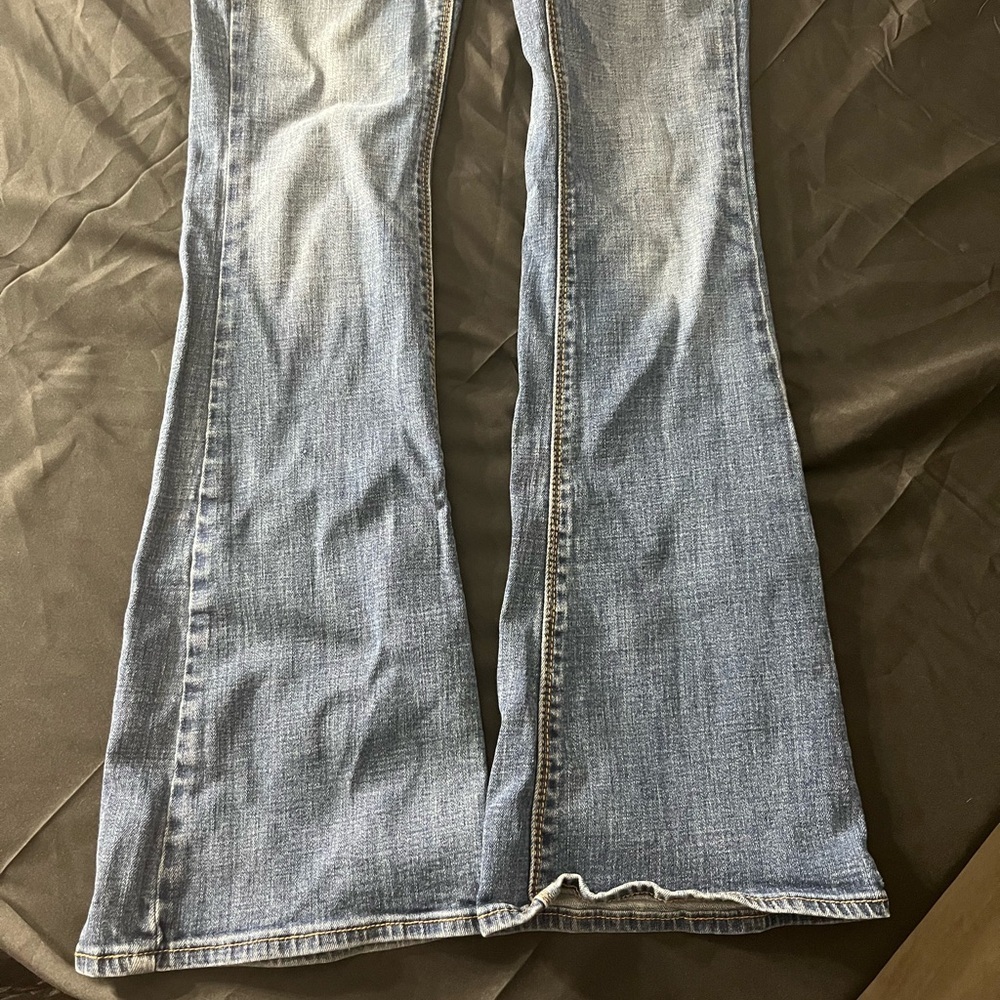 American Eagle Outfitters Artist Super Stretch Jeans - Medium Blue - Picture 3 of 6
